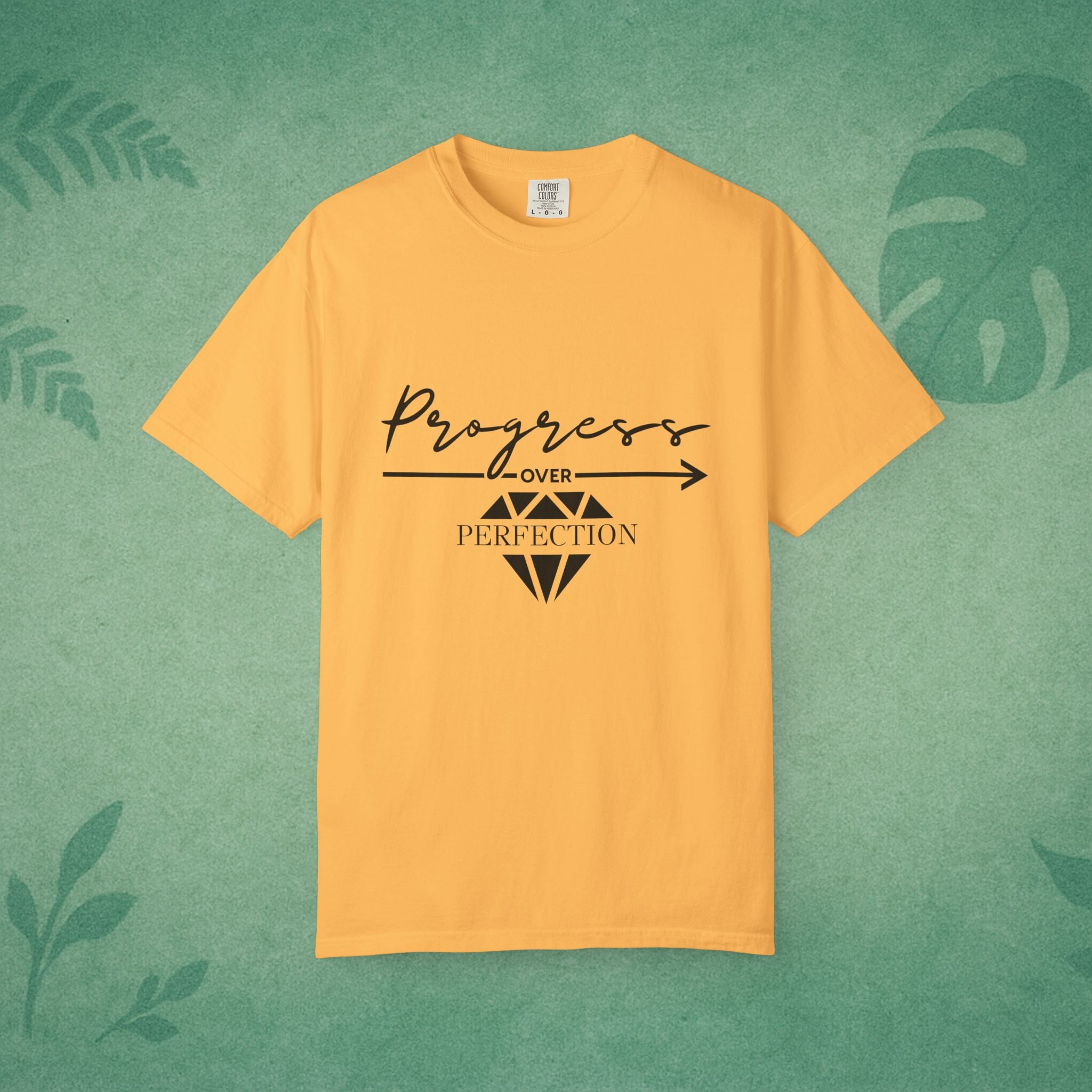 Progress Over Perfection T-Shirt – Mindful Motivation Apparel for Everyday Growth