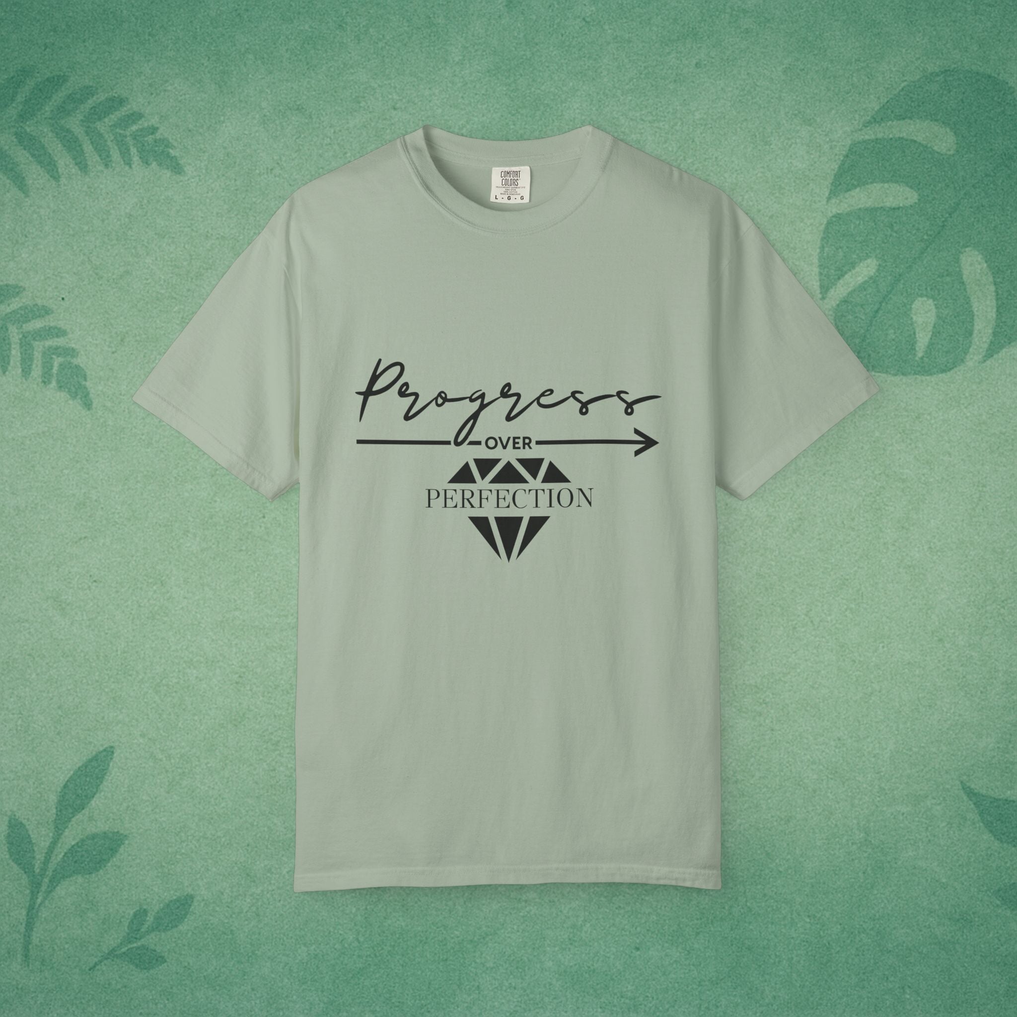 Progress Over Perfection T-Shirt – Mindful Motivation Apparel for Everyday Growth