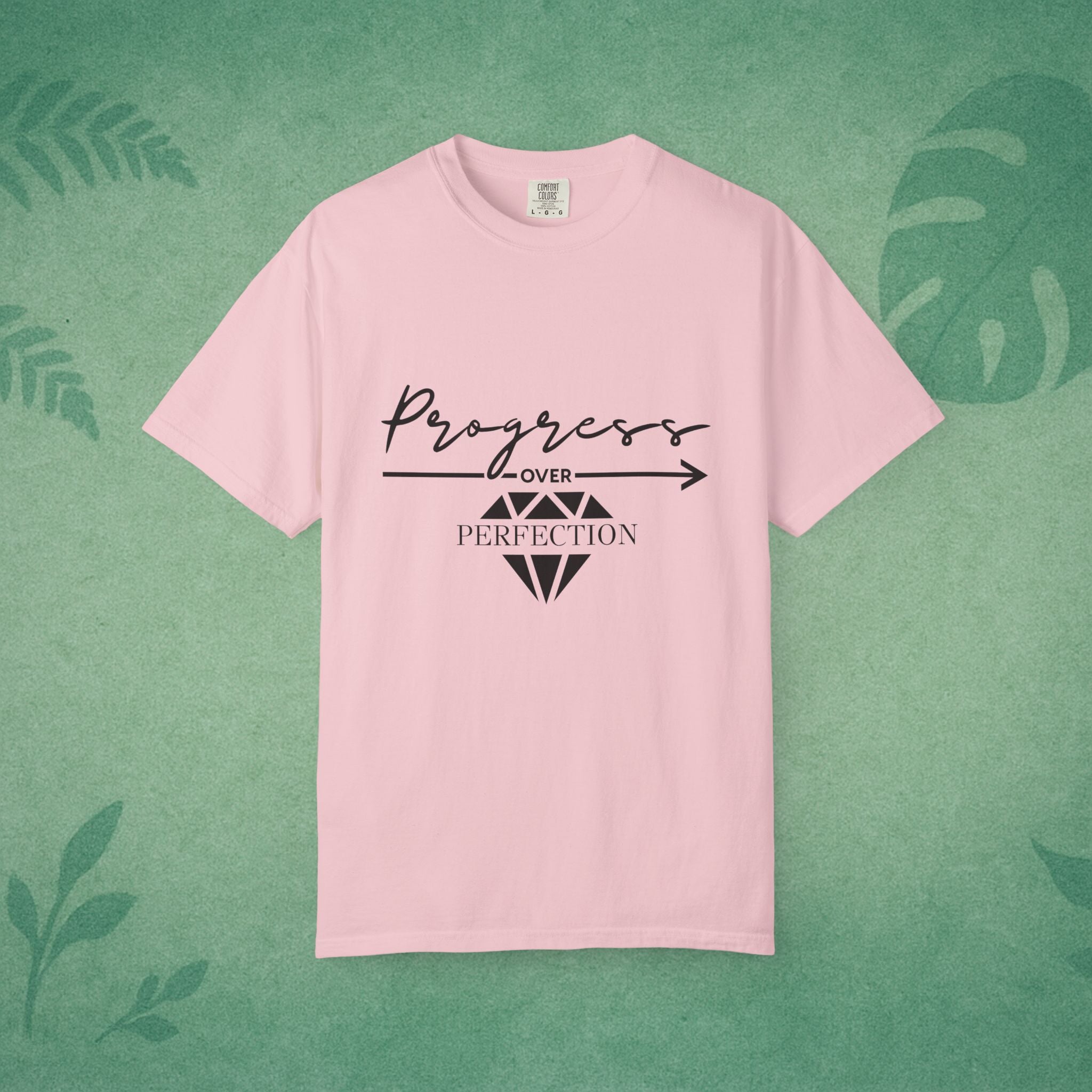 Progress Over Perfection T-Shirt – Mindful Motivation Apparel for Everyday Growth