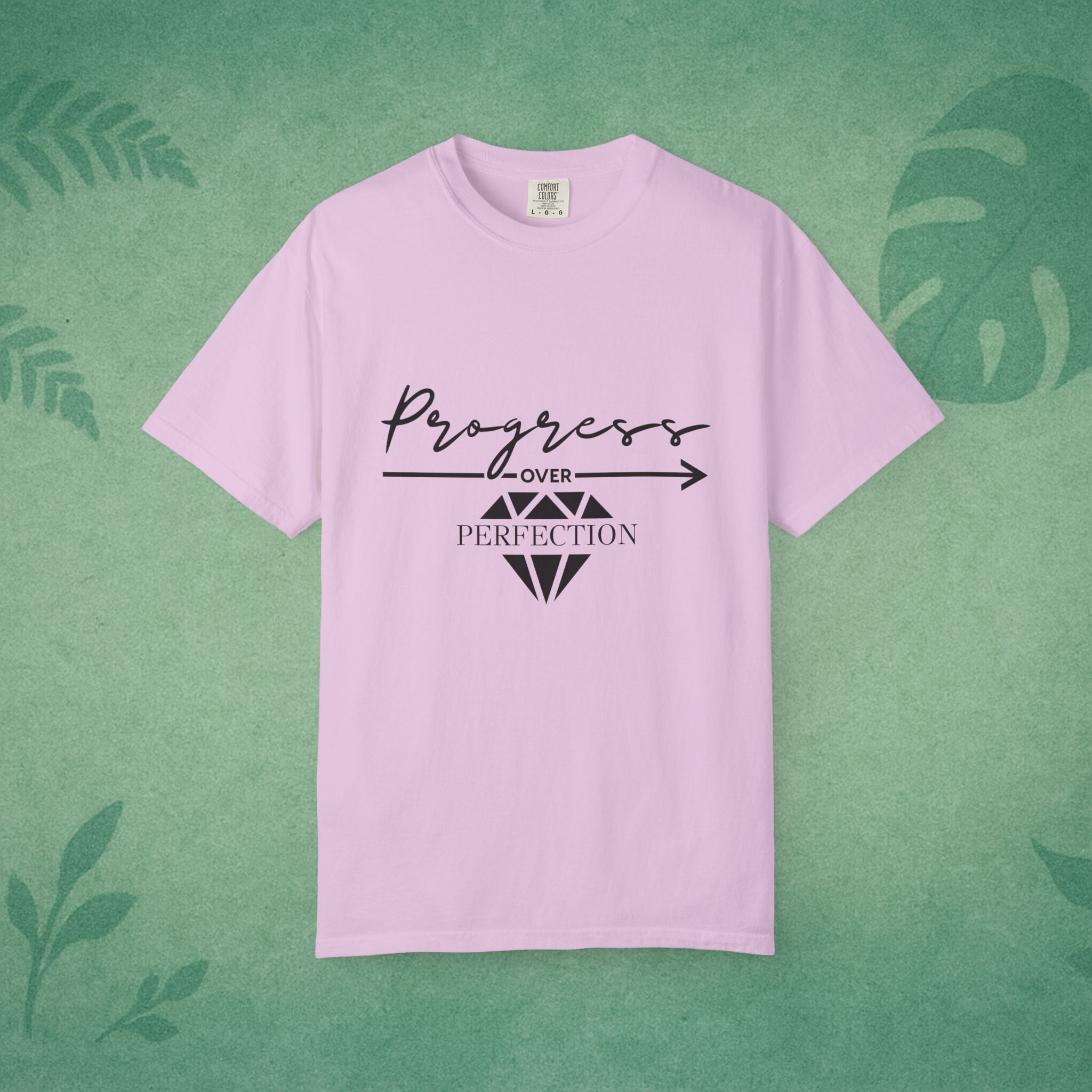 Progress Over Perfection T-Shirt – Mindful Motivation Apparel for Everyday Growth
