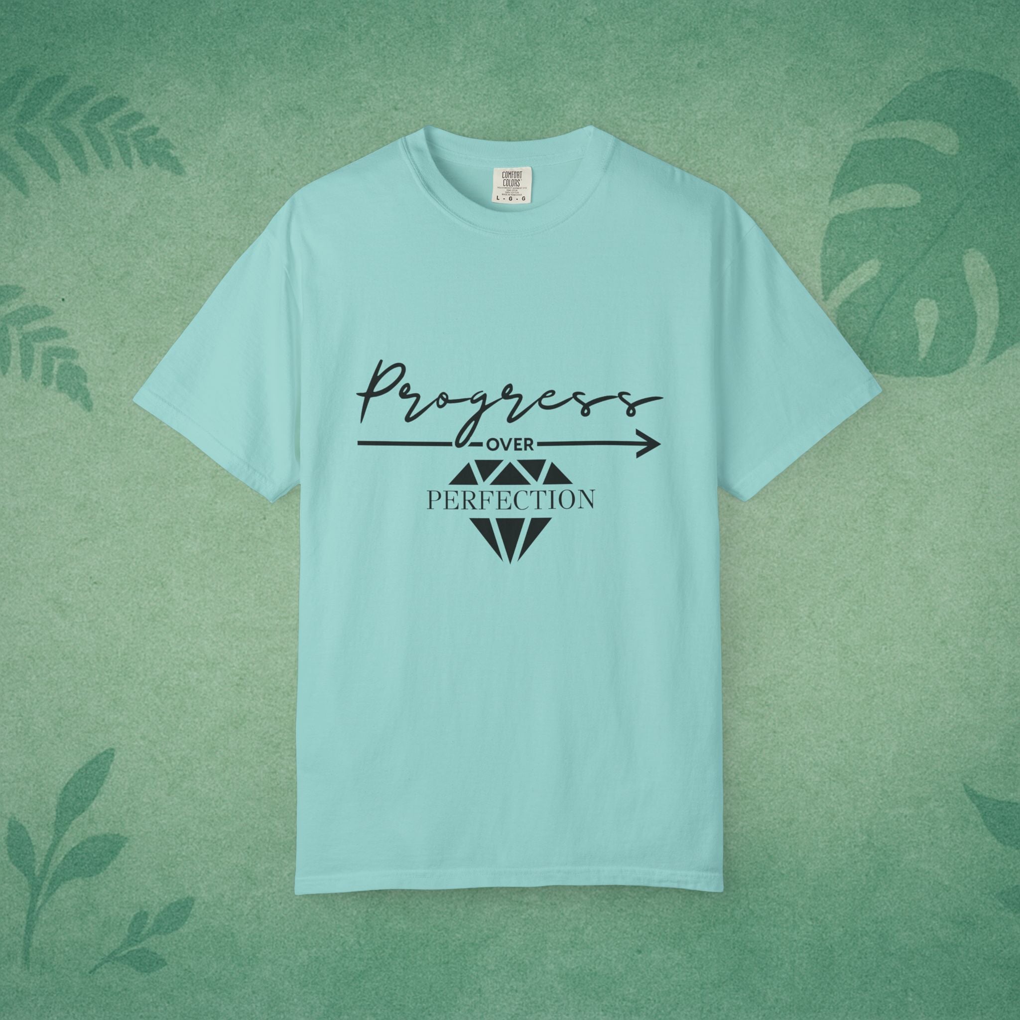 Progress Over Perfection T-Shirt – Mindful Motivation Apparel for Everyday Growth