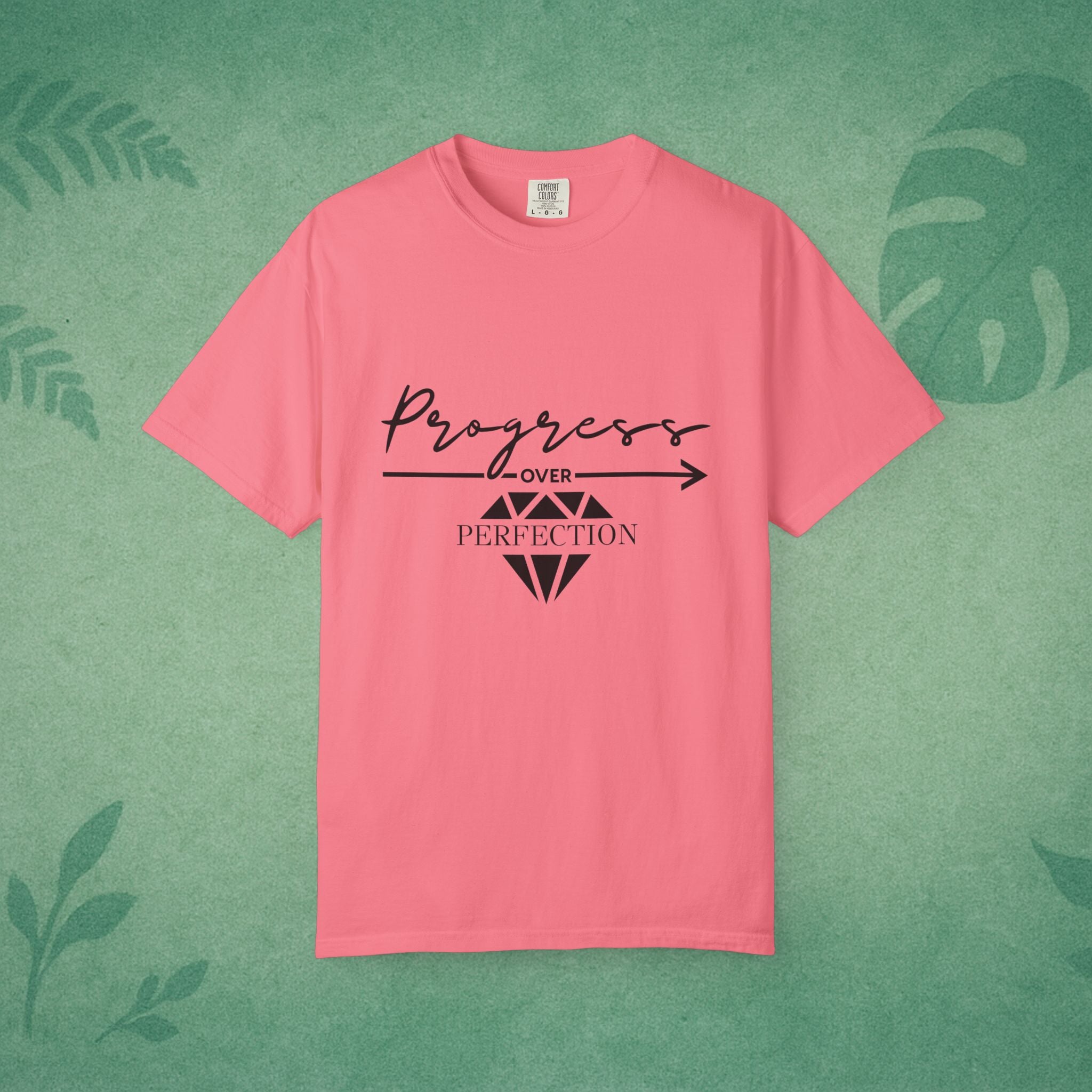 Progress Over Perfection T-Shirt – Mindful Motivation Apparel for Everyday Growth