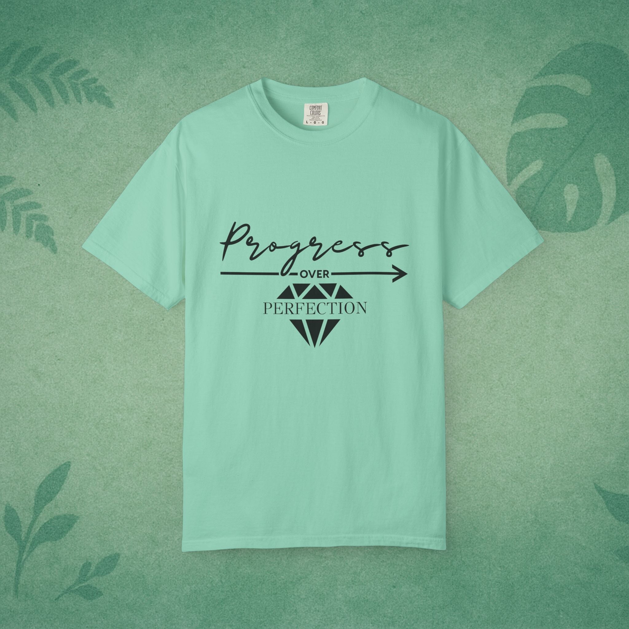 Progress Over Perfection T-Shirt – Mindful Motivation Apparel for Everyday Growth