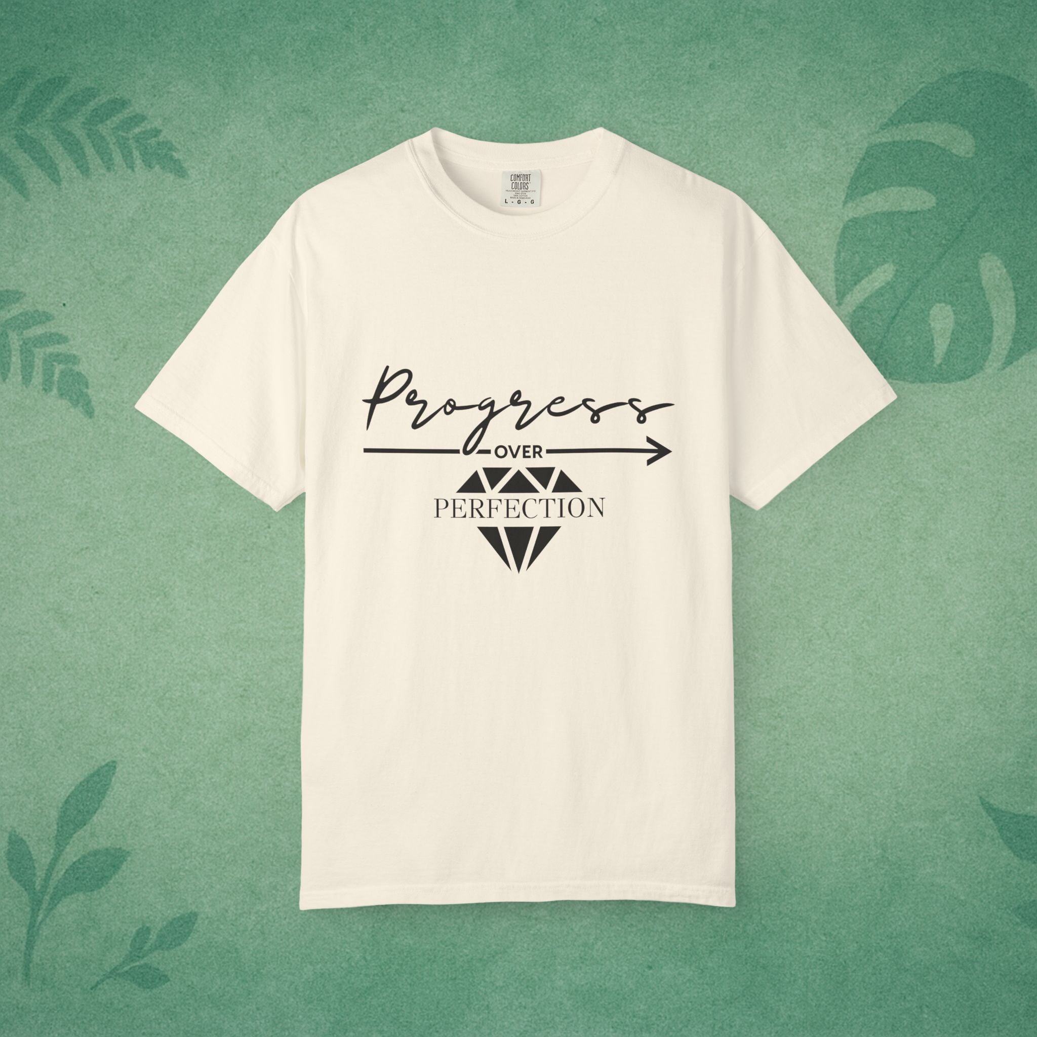 Progress Over Perfection T-Shirt – Mindful Motivation Apparel for Everyday Growth