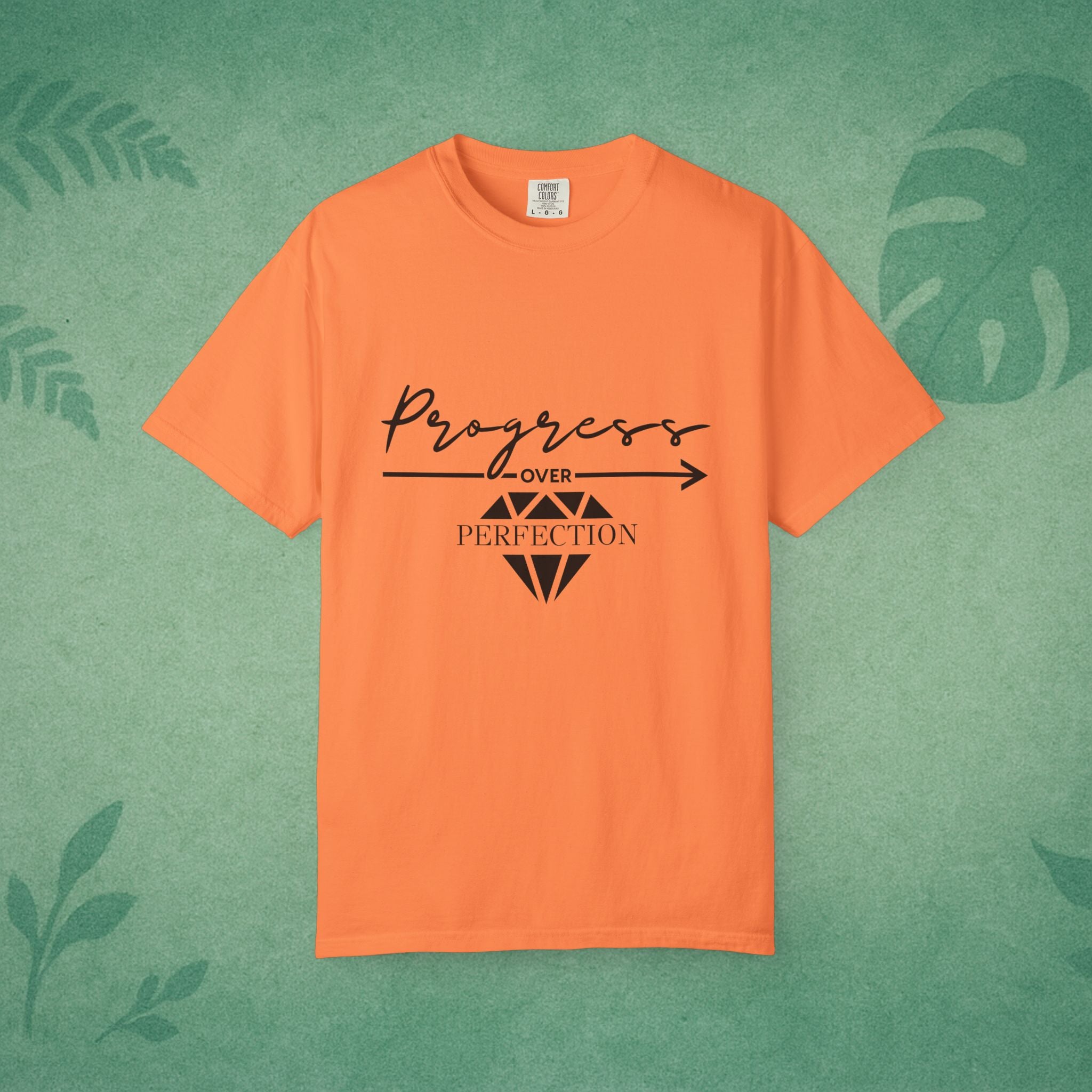 Progress Over Perfection T-Shirt – Mindful Motivation Apparel for Everyday Growth