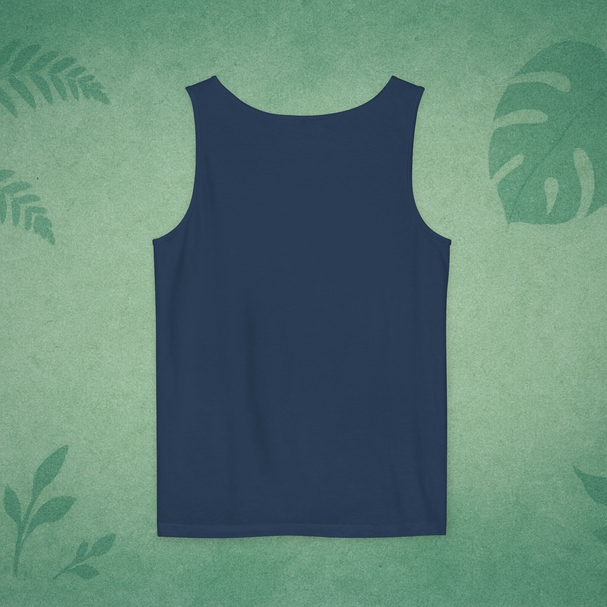 Progress Not Perfection Tank Top – Unisex Garment-Dyed, Relaxed Fit Yoga & Gym Layer, Positive Affirmation Self-Care Gift