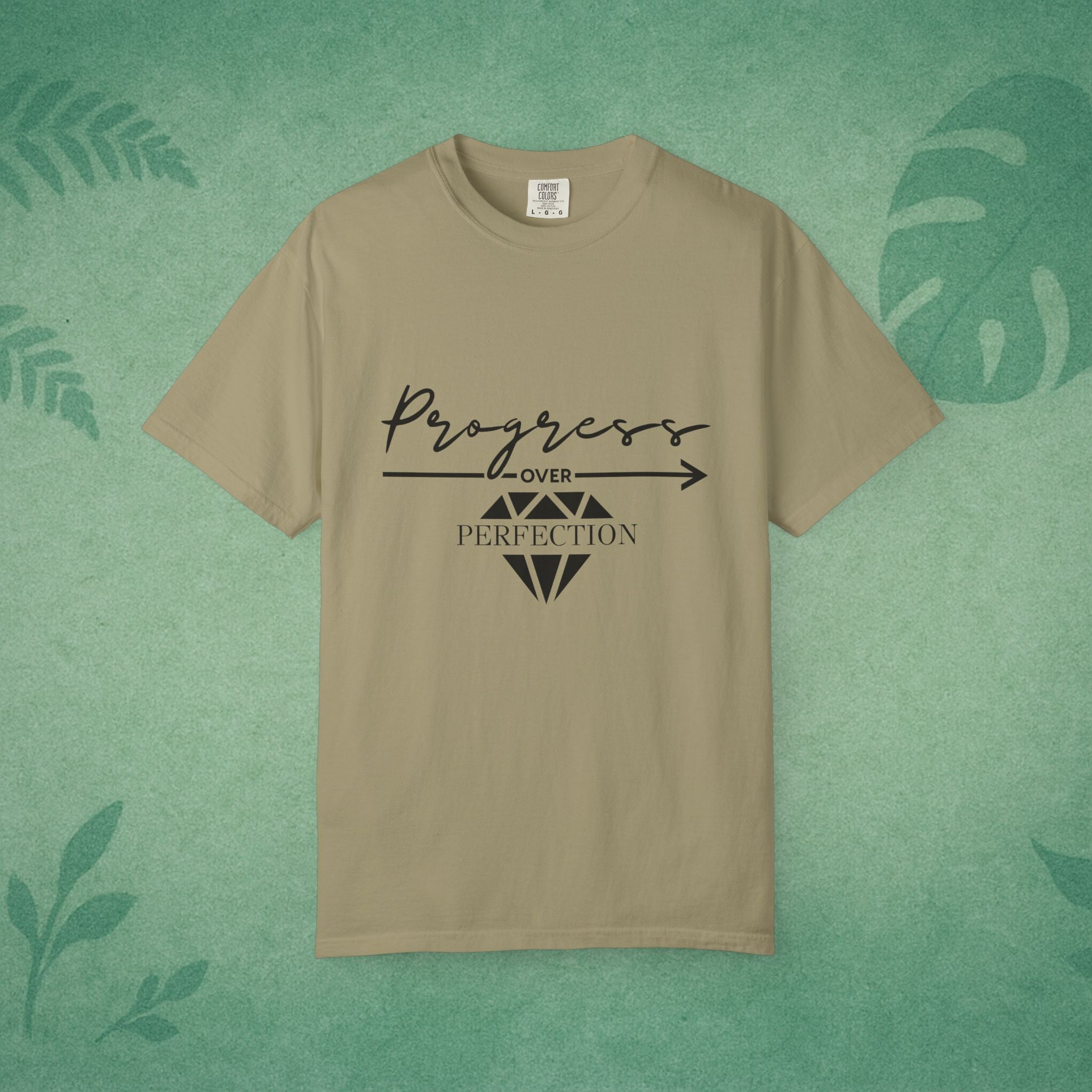Progress Over Perfection T-Shirt – Mindful Motivation Apparel for Everyday Growth